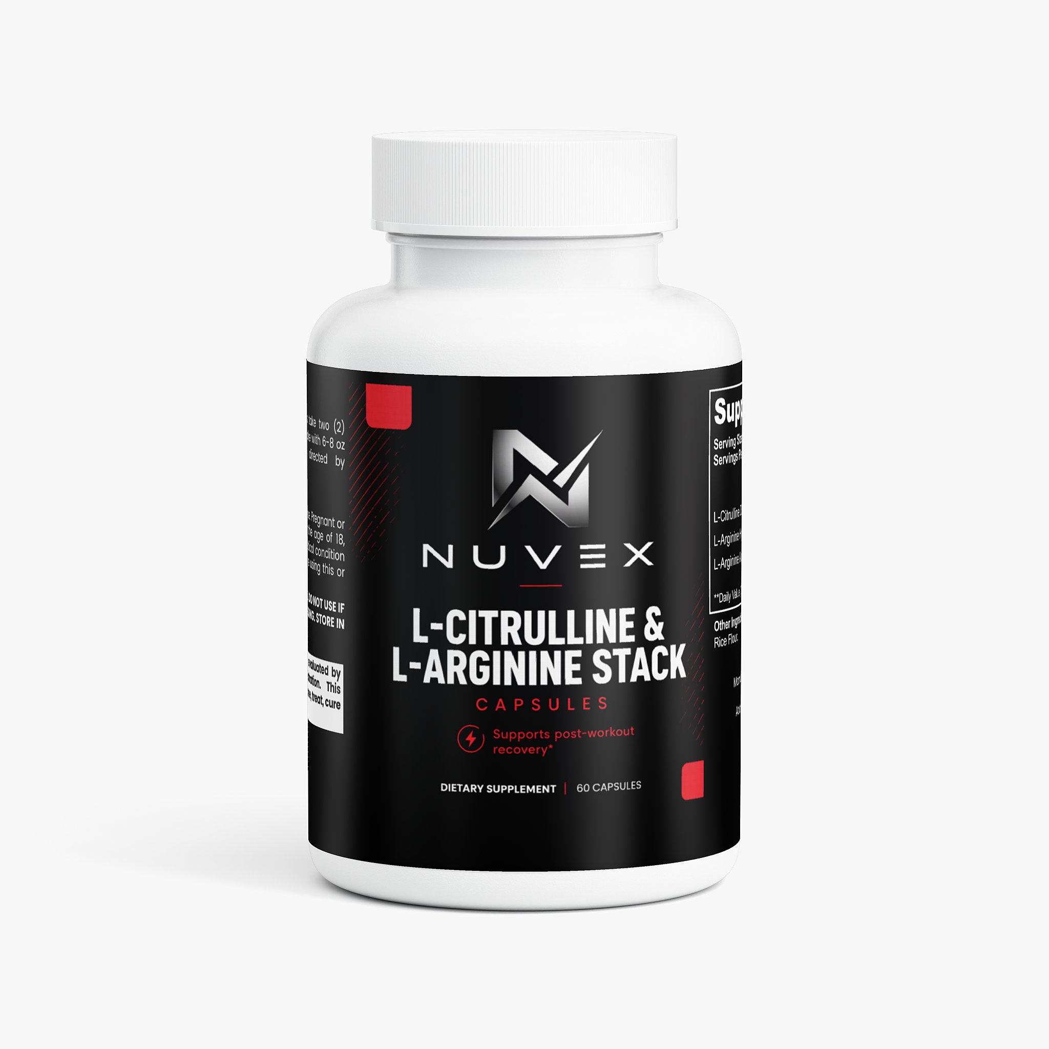NUVEX L-Citrulline & L-Arginine Stack