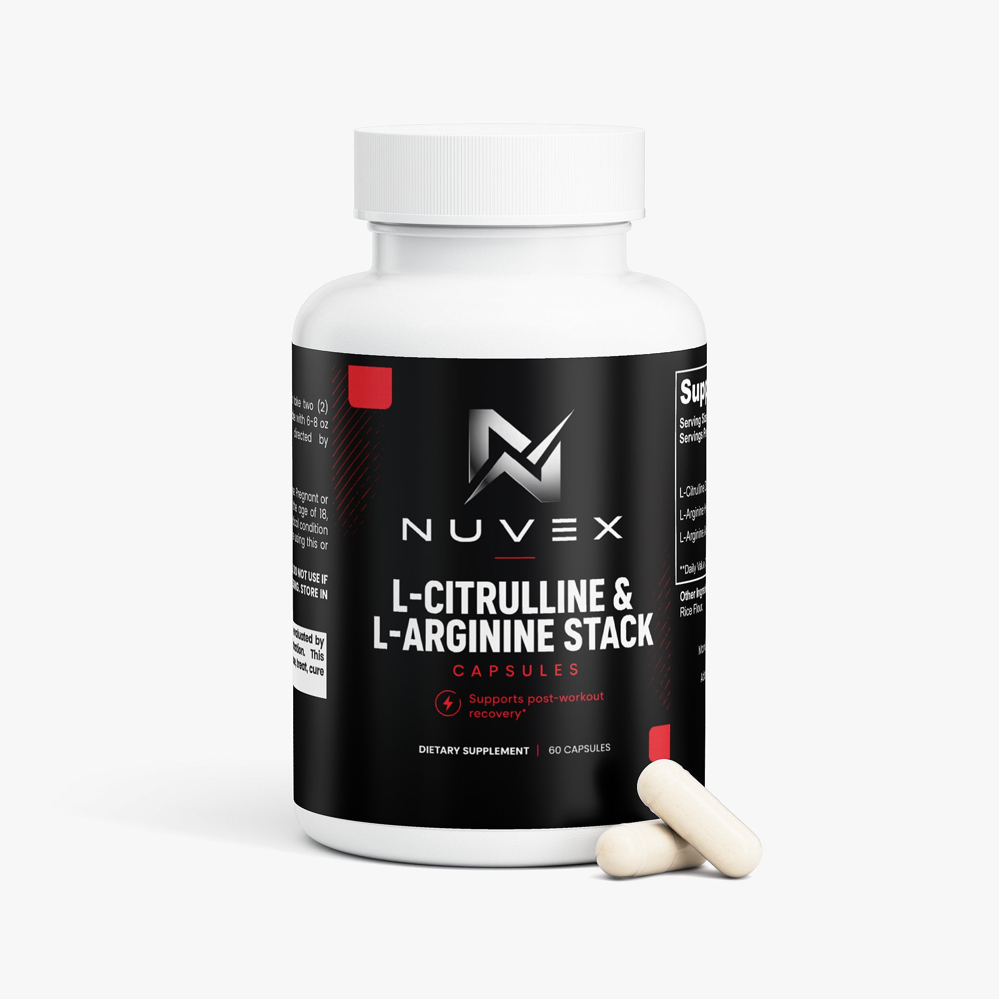 NUVEX L-Citrulline & L-Arginine Stack
