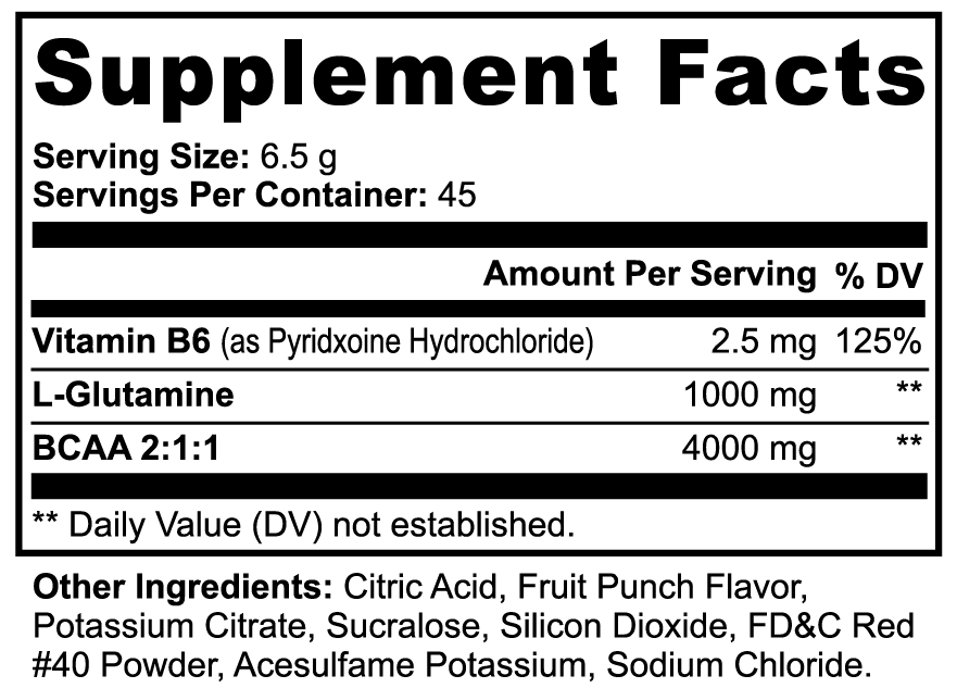NUVEX Amino Surge BCAA